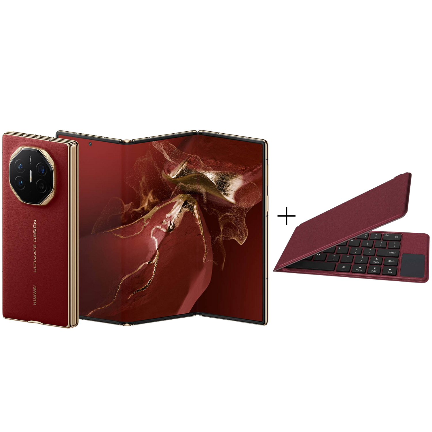 Huawei Mate XT 4G 512GB 16GB RAM Red Dual Sim Smartphone