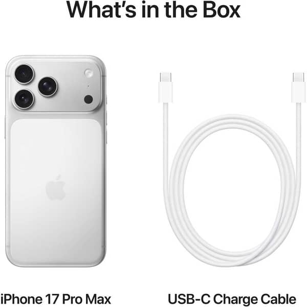 Apple iPhone 17 Pro Max (2TB) – Silver Middle East Version with FaceTime - Image 8