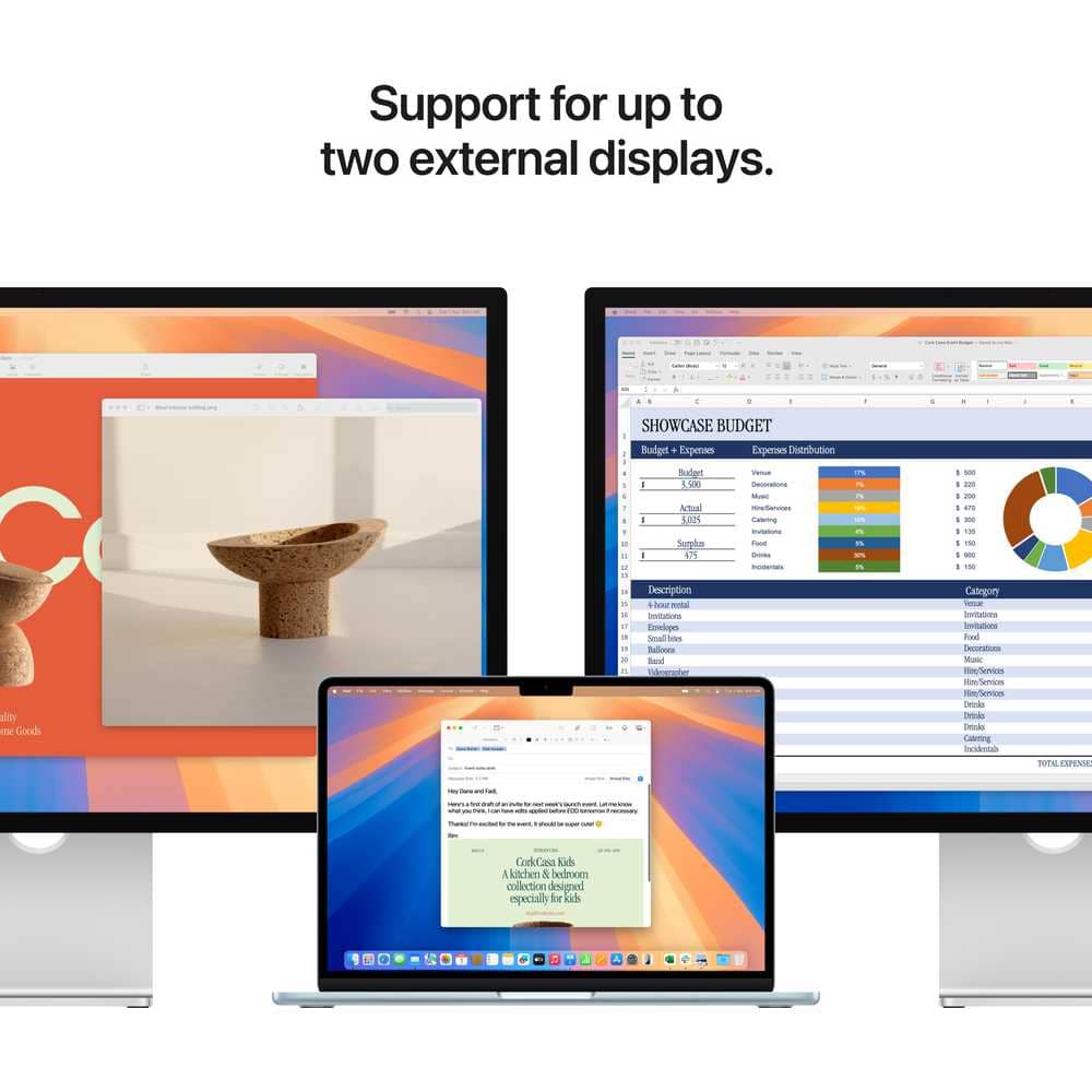 Apple MacBook Air 13-inch (2025) M4 16GB RAM 256GB SSD Midnight – English & Arabic Keyboard | Middle East Version - Image 8