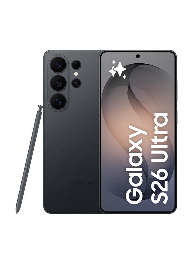 Samsung Galaxy S26 Ultra 5G Dual SIM 1TB | 16GB RAM | Black | Middle East Version