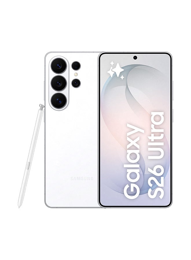 Samsung Galaxy S26 Ultra 5G Dual SIM 1TB | 16GB RAM | White | Middle East Version