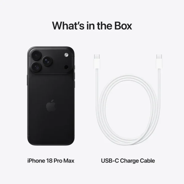 iPhone 18 Pro 256GB Nano SIM + eSIM 5G With FaceTime International Version - Image 4